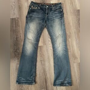 ROCK REVIVAL JEANS SIZE 30 curvy boot mid rise
